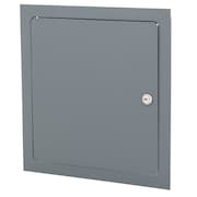 ELMDOR Dry Wall Access Door, 18x18, Prime Coat W/ Cylinder Lock DW18X18PC-CL
